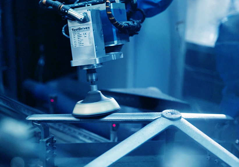 Robotpolering på aluminium